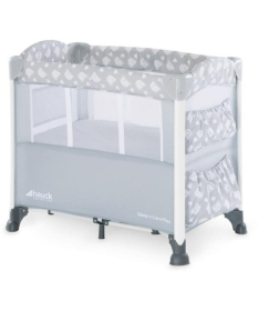 Hauck prenosivi krevetac SleepNCare PlusTeddyGrey
