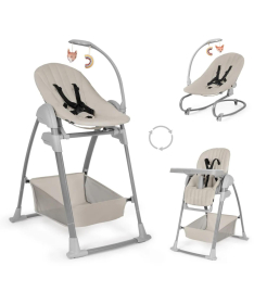 Hauck Sit N Relax hranilica za bebe 3 u 1 Beige