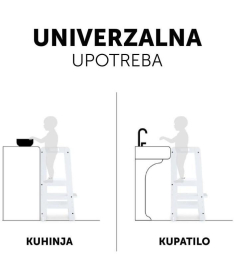 Hauck toranj za učenje Learn N Explore White