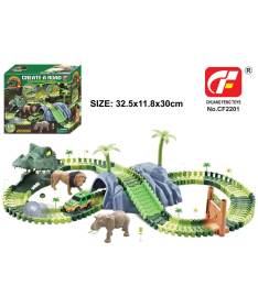 HK Mini Dino uradi sam staza sa autićem 120 elemenata A097770
