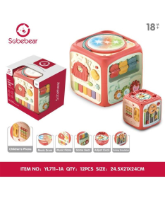 HK Mini edukativna kocka za decu Baby wisdom cube A102980