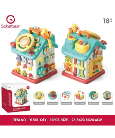 HK Mini edukativna kućica sa aktivnostima Puzzle busy house A102978