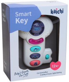 Hk mini igračka za bebe pametni ključevi Bela - A090533