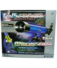 HK Mini kombinovani set teleskopa i mikroskopa 2 u 1 - A097714