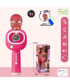 HSST mikrofon sa svetlosnim i zvučnim efektima igračka za devojčice 1042377