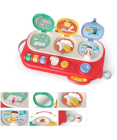 Huanger aktiviti set dnevne aktivnosti Traning board edukativna igračka za bebe - 1038916