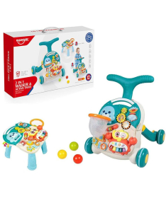 Huanger Interaktivna guralica i stočić 2u1 Plava - 35511