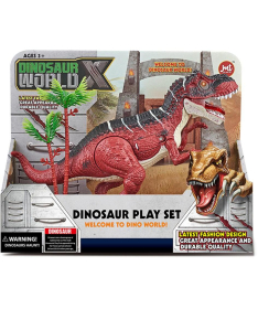 HSST Dinosaurus T-Rex sa zvučnim i svetlosnim efektima igračka za decu Red - 1043070