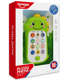 Huanger interaktivni bebi telefon igračka za decu Dino - 1042226