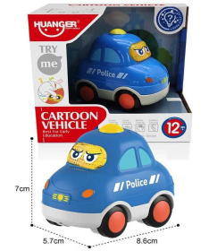 Huanger Muzička vozila policija igračka za decu - 35645