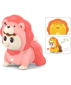 Huanger muzička igračka za bebe Lavić beba Roze - 1038910