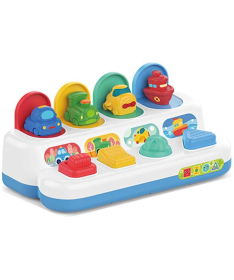 Huanger pop up vozila interaktivna igračka za bebe - 1038913