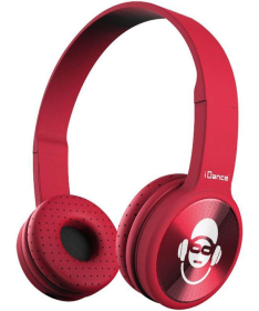 iDance Bluetooth slušalice za decu Crvene - 35029