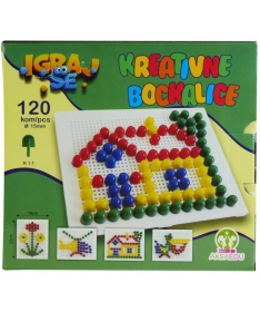 Igraj se kreativne bockalice 120 elemenata A066504