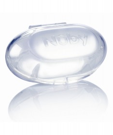 Nuby prva cetkica za zube za bebe i decu od silikona u kutijici