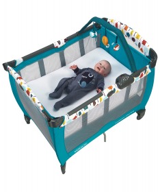 Graco prenosivi krevetac za bebe Contour elektra Lake svetlo plava