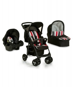 Hauck kolica za bebe trio set Shopper rainbow black