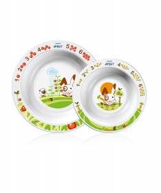 Avent set od dve cinije za hranjenje dece sCF708/00