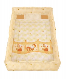 Lorelli Bertoni posteljina za kreveac za bebe set lily 20050150000