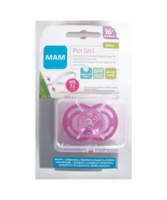 MAM laza za bebe i decu (varalica) perfect silikon 16 meseci + 1 kom