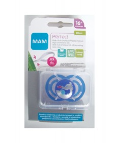 MAM laza za bebe i decu (varalica) perfect silikon 16 meseci + 1 kom