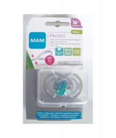MAM laza za bebe i decu (varalica) perfect silikon 16 meseci + 1 kom