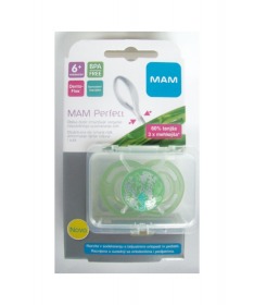 MAM laza za bebe i decu (varalica) Perfect silikon 6 meseci + 1 kom