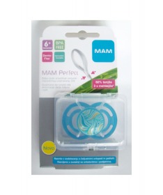MAM laza za bebe i decu (varalica) Perfect silikon 6 meseci + 1 kom