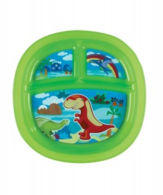 Munchkin tanjir za hranjenje dece sa tri pregrade