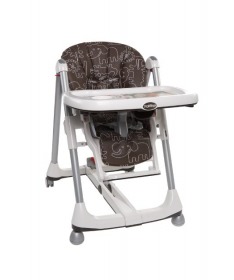 Peg Perego hranilica za bebe (stolica za hranjenje) Prima Pappa Dinner Savana cacao