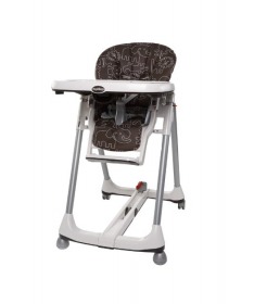 Peg Perego hranilica za bebe (stolica za hranjenje) Prima Pappa Dinner Savana cacao