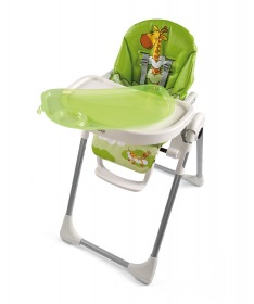 Peg Perego hranilica za bebe (stolica za hranjenje) Prima Pappa Zero 3 Giraffa verde