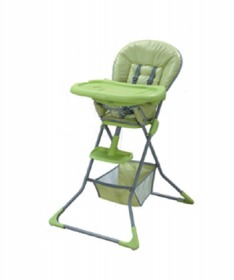 Puerri hranilica za bebe (stolica za hranjenje) Foofoo zelena