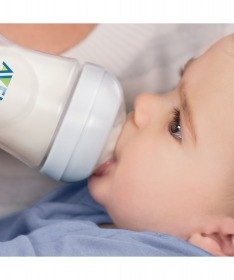 Avent cucla za flasice za bebe silikon 0 meseci + natural za novorodjence SCF651/27