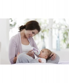 Avent flasica za bebe Natural Deco Slon roza SCF628/17 1 mesec +