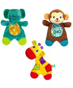 Bright starts glodalica za bebe Zvecka Lav i Slon