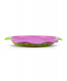 Nuby cvet tanjir za hranjenje dece za decu sa neklizajucim dnom