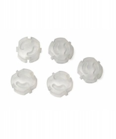 Reer stitnici za uticnice boja providna 5 komada 