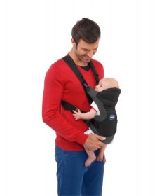 Chicco kengur nosiljke za bebe GoBaby denim siva