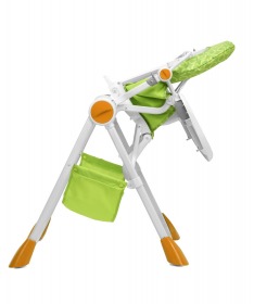 Chicco hranilica za bebe stolica za hranjenje Pocket Lunch ice berg siva