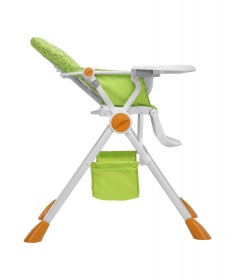 Chicco hranilica za bebe stolica za hranjenje Pocket Lunch ice berg siva