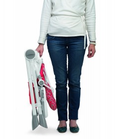 Chicco hranilica za bebe stolica za hranjenje Pocket Lunch red wave crvena