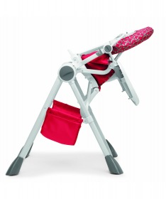 Chicco hranilica za bebe stolica za hranjenje Pocket Lunch red wave crvena