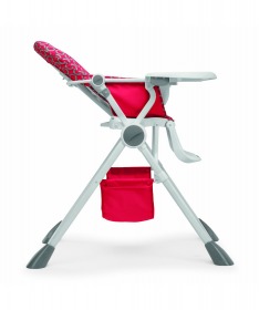 Chicco hranilica za bebe stolica za hranjenje Pocket Lunch red wave crvena