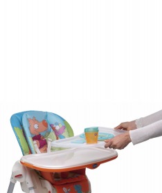 Chicco hranilica za bebe stolica za hranjenje 2 u 1 Polly moon plava