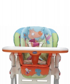Chicco hranilica za bebe stolica za hranjenje 2 u 1 Polly moon plava