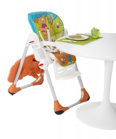 Chicco hranilica za bebe stolica za hranjenje 2 u 1 Polly moon plava