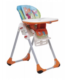 Chicco hranilica za bebe stolica za hranjenje 2 u 1 Polly moon plava
