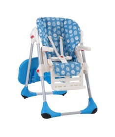 Chicco hranilica za bebe stolica za hranjenje 2 u 1 Polly moon plava