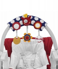 Chicco hranilica za bebe stolica za hranjenje 3 u 1 Polly Magic scarlet crvena